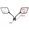 Other MOTOCIKLO VEIDRODĖLIAI MOTOROLERIUI, ATV CROSS SPORT Juodas M10 OXF-1444 E4 OX