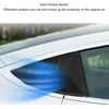 Other Šoninio lango spoileris "Tesla Model Y" 2021-2023 m. modeliui - 2 vnt. ABS trikampio dangtelis, juodas