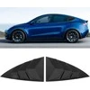 Other Šoninio lango spoileris "Tesla Model Y" 2021-2023 m. modeliui - 2 vnt. ABS trikampio dangtelis, juodas
