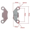Other STABDŽIŲ KALADĖLĖS ATV 200 ARMOR GALINĖS NAUJOS HB