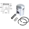Other Stūmoklinis WSK 125 52.00mm NOMINALUS DUELLS RINKINYS DI