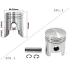 Other STŪMOKLIS MZ TS 250 69.50 1-SHRED STANDARTINIS