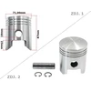 Other STŪMOKLIS MZ TS 250 71.00 4-SHRED STANDARTINIS