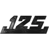 Other WSK 125 Juodas ŠONINIS ŽENKLO EMBLEMA