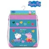 Peppa Pig sportinis krepšys treniruoklių krepšys 42 cm