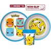 Pokémon Core neslystantis vakarienės rinkinys, plastikinis rinkinys