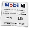 Porsche 718 991 992 Mobil 1 Aitvaros Lipdukas Originalus 7PP010786T