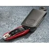 PORSCHE 718 Boxster Cayman Macan Case Key Leather Juodas Originalus 97004400101