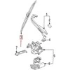 PORSCHE 89-98 911 Carrera 2 4 15\" Galinis Turbo Valytuvo Peilis O.E.M Valeo 99362803901
