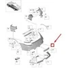 PORSCHE 911 991 Galinis bamperio traukimo akies dangtelis 99150580304G2L NAUJAS ORIGINALUS