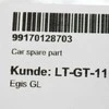 PORSCHE 911 991 Naujas originalus lipdukas 99170128703 2016