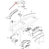 PORSCHE 911 997 prietaisų skydelio chronometro korpuso dangtelis 99755237100A03 NAUJAS ORIGINALUS