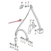 Porsche 911 Priekinis Raudonas Saugos Dirzas 964 Originalus 96480303304N13