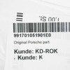 PORSCHE 991 GT3 RS priekinio bamperio numerio ženklo laikiklis 991701051901E0 NEW GENUINE