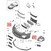 Porsche 991R GT3 Kairys Juodas Spoiler Originalus 991505527901E0