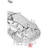 Porsche 992 Turbo S 99 Bumperio Valdymo Rinkinys Originalus 992971188B