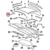 Porsche 996 997 Carrera kietas stogas dangtelis 99656370601 NAUJAS
