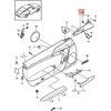 Porsche 997 Carrera Insert Juodas Originalus 99755535108A03