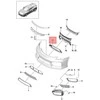 Porsche Air Guide Center Juodas Porsche Boxster Cayman 2016 Originalus 981575141801E0