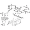 Porsche Apsauginė Plokštė Juoda 98755130307A03