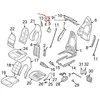 PORSCHE BOXSTER 986 Priekinio Kairio Sėdynės Reguliavimo Mygtukas 99652142100 NAUJAS ORIGINALUS