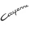 Porsche Cayenne 955 emblema Cayenne juoda bagažinės dangčiui originali 9555592370003C