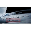 Porsche Cayenne 958 2011 - Galinė bagažinės emblema, emblema su užrašu Originalus