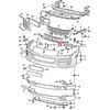 Porsche Cayenne 9P 2007 2010 Originalus 95550589000