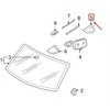 PORSCHE CAYENNE 9PA Galinio vaizdo veidrodėlio dešinysis dangtelis 9557315180001C NEW GENUINE