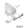 Porsche Cayenne 9YA Trim Juostelė Juodas Originalus 9Y3945425AOK1
