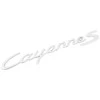 Porsche Cayenne S emblema insignija logotipas OEM satino aliuminio apdaila 955559037014W9