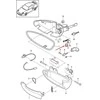 PORSCHE CAYMAN 987 Durų Rankena Tuščias Raktas Ašmenys 99753853100 NAUJAS ORIGINALUS