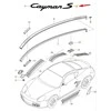 Porsche Cayman 987C S Užrašas Gruntuotas Originalus 98755998501