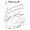 Porsche Cayman 987C Užrašas Originalus 98755998401
