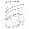 Porsche Cayman 987C Užrašas Originalus 98755998401