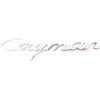 Porsche Cayman emblema insignija logotipas chromas OEM 981C 98155923900