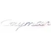 Porsche Cayman emblema insignija logotipas chromas OEM 981C 98155923900