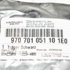Porsche Cayman Licence plate holder Juodas 2005 2012 Originalus 970701051101E0