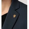 Porsche Herbas Smeigtukas Aukso Spalvos Auksinis Raudonas Originalus WAP0504200RASN