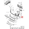 Porsche Macan 95B 2019 2020 Juoda Trim Juodas Originalus 95B807819B1E0