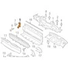 PORSCHE MACAN 95B dešinės pusės radiatoriaus atramos laikiklis 95B807334A NEW GENUINE