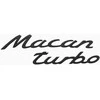 Porsche Macan Turbo Magnetiniai Užrašai 2 Rinkinys Originalus WAP0502080PMAC