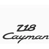 Porsche Magnetiniai Užrašai 718 Cayman Originalus WAP0502060PCAY
