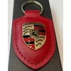 "Porsche" odinis raktų pakabukas su herbu Raudonas raktų pakabukas Grandinėlė Žiedas Originalus WAP0500920E