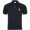 Porsche Crest Polo Marškinėliai Vyriški Juodi M Originalus WAP59200M0B