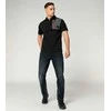 Porsche Motor Sports Collection Fanwear Polo Marškinėliai Vyriški Juodi Originalus WAP16100S0RMSF