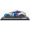 PORSCHE Porsche Taycan Turbo S saugos automobilio miniatiūra 1:43