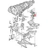 Porsche Transmisijos Laikiklis Audi B8 A4 A5 S4 S5 Q5 Macan Originalus 8K0399151DB