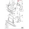 Porsche Volvo C30 2008-2013 HVAC šildymo žarna originali 30636952