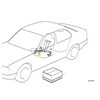 Priekinės Sėdės Šildymo Elementas BMW E36 1990 1991 1992 1993 1994 1995 1996 1997 1998 1999 Originalus 64118353027
